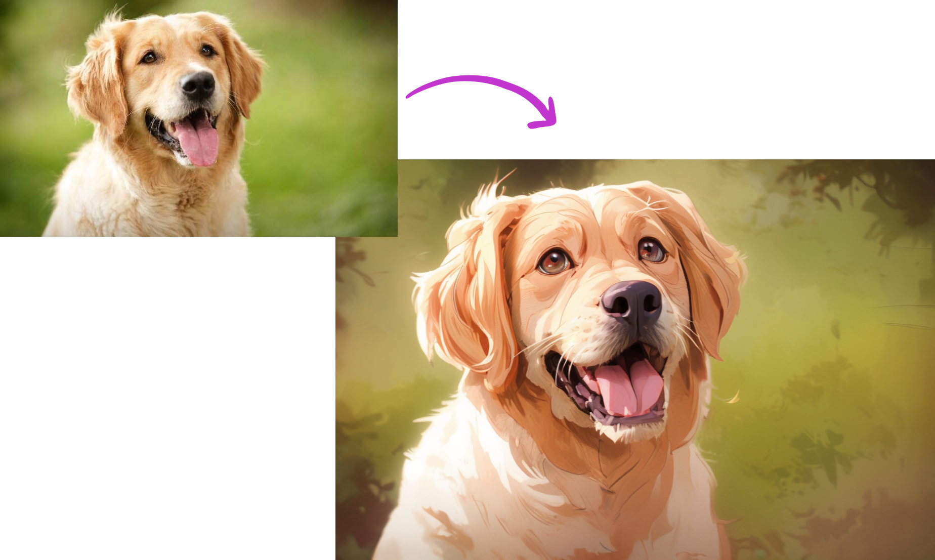 Convert a portrait photo to Pixar character